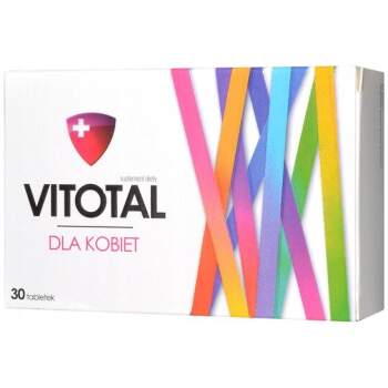 Vitotal dla kobiet witaminy i minerały 30 tabletek