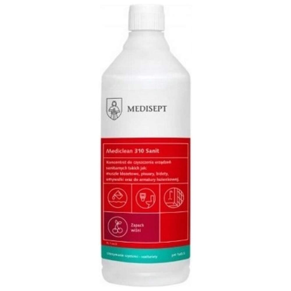 MEDICLEAN MC 310 SANIT CLEAN 1L CZYSTE SANITARIATY